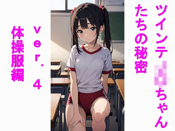 ツインテJ〇ちゃんたちの秘密ver.4体操服編 【d_451768】