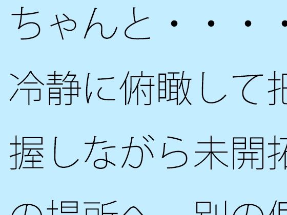 【無料】ちゃんと・・・・冷静に俯瞰して把握しながら未開拓の場所へ 別の側面を見ながら 【d_512075zero】