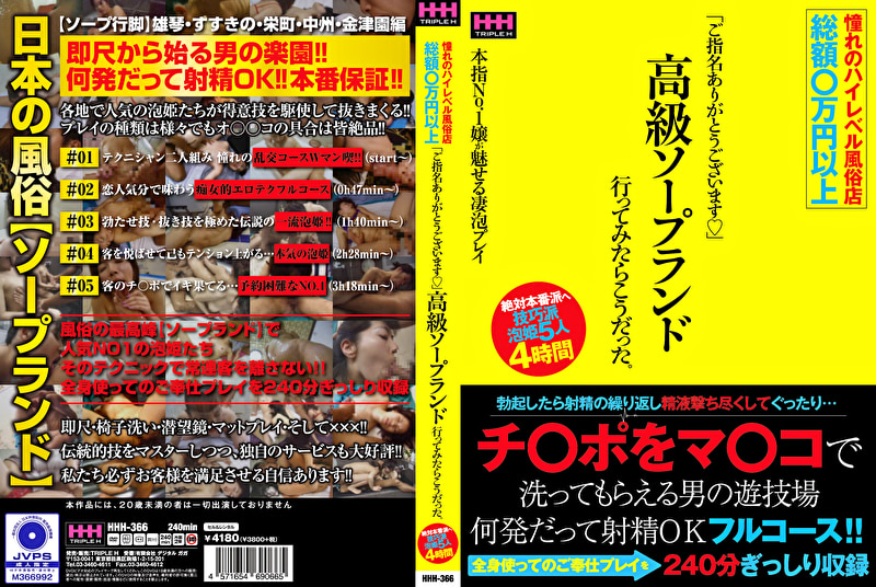 憧れのハイレベル風俗店 総額〇万円以上「ご指名ありがとうございます」 高級ソープランド行ってみたらこうだった。 【489083】