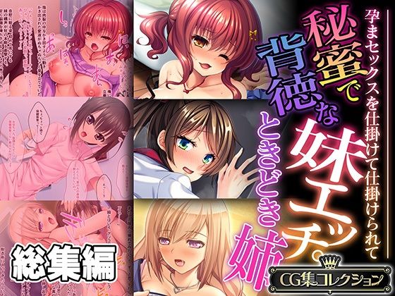 秘蜜で背徳な妹エッチ。ときどき姉 〜孕まセックスを仕掛けて仕掛けられて〜【CG集コレクション】 【d_524128】