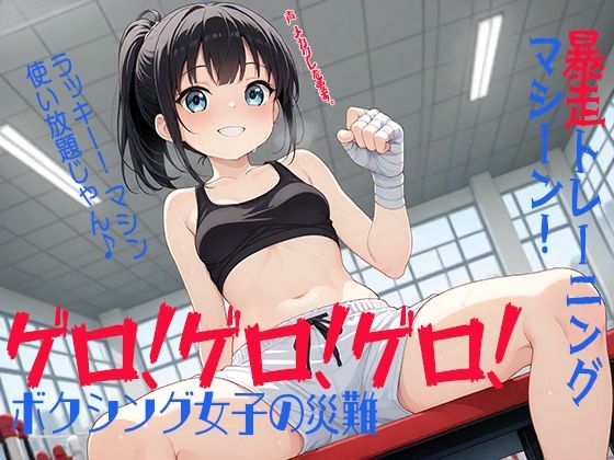 ゲロ！ゲロ！ゲロ！ ボクシング女子の災難 暴走トレーニングマシーン！ 【d_538204】