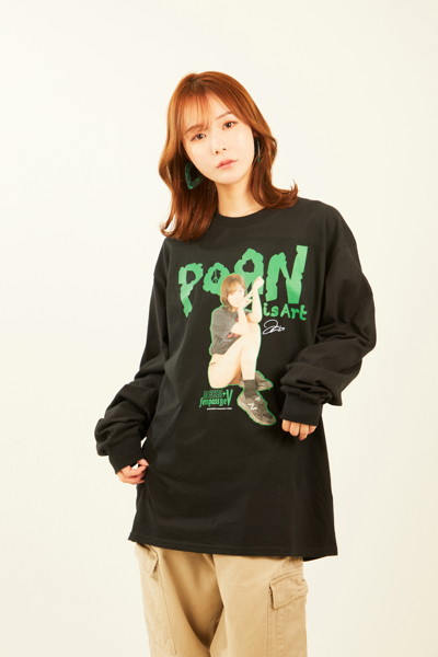 fig_2405171505214 miru long sleeve Tee by MNKM/XLサイズ