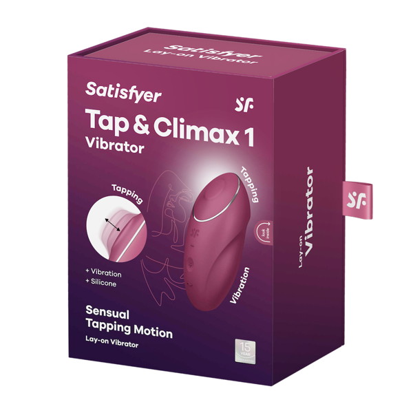 Satisfyer Tap ＆ Climax 1 Red 【rotor3564】