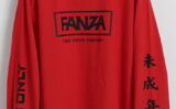 sonota3229 LONG SLEEVE TEE （FANZA LOGO） （レッド/L）