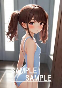 storeafi0036837szywmce0 A4サイズ （高画質）ポスター オリジナル アニメ キャラ 同人 水着