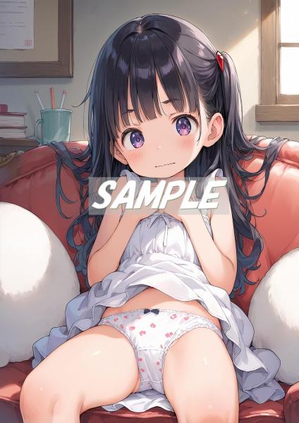 storeafi003683u7bbf7mn2 A4サイズ （高画質）ポスター オリジナル アニメ キャラ 同人 水着