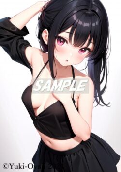 storeafi00368b25vckc4os A4サイズ （高画質）ポスター オリジナル アニメ キャラ 同人 水着