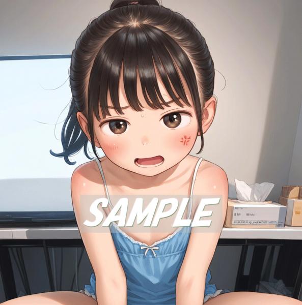 storeafi00368blqhfm8spu A4サイズ （高画質）ポスター オリジナル アニメ キャラ 同人 水着