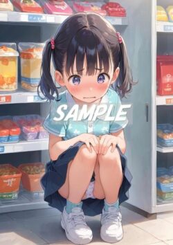 storeafi00368fo5dflpi0u A4サイズ （高画質）ポスター オリジナル アニメ キャラ 同人 水着