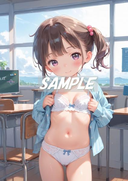 storeafi00368i6gwphrxld A4サイズ （高画質）ポスター オリジナル アニメ キャラ 同人 水着