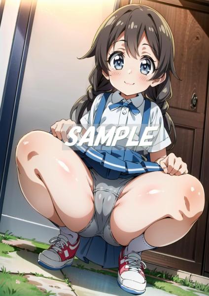 storeafi00368kxun6ithqc A4サイズ （高画質）ポスター オリジナル アニメ キャラ 同人 水着