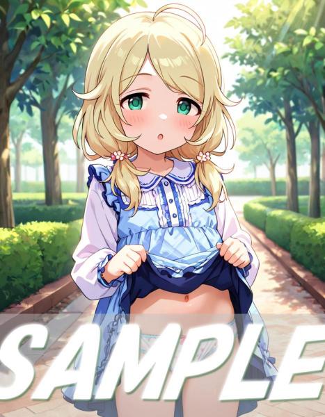 storeafi00368o2vm8erk7r A4サイズ （高画質）ポスター オリジナル アニメ キャラ 同人 水着