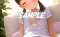 storeafi00368ut5aapp5xx A4サイズ （高画質）ポスター オリジナル アニメ キャラ 同人 水着