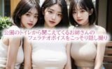 公園のトイレから聞こえてくるお姉さんのフェラチオボイスをこっそり隠し撮り 【d_562715】