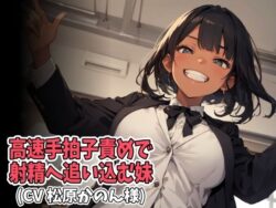 高速手拍子責めで射精へ追い込む妹（CV 松原かのん様） 【d_569709】