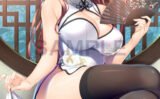 fig_0003764 ゆびさきコネクション2周年記念！ チャイナドレスな伊織 F6アクリルキャンバス