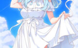 fig_0004291 恋にはあまえが必要です 海辺の氷華さん F6アクリルキャンバス