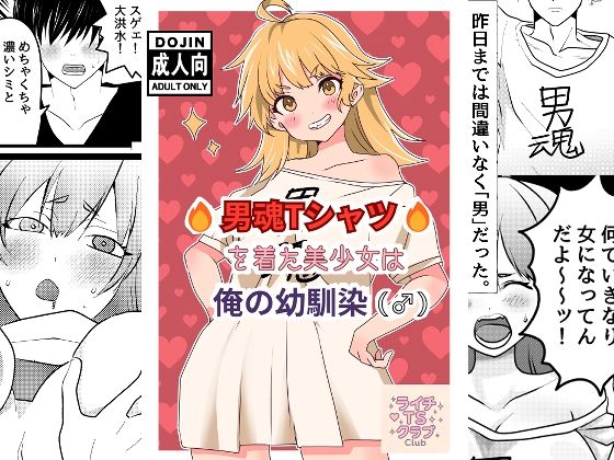 男魂Tシャツを着た美少女は俺の幼馴染（♂） 【d_582639】