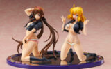 fig_0000935 【再販】『閃乱カグラ NEW WAVE Gバースト』 ＜復刻版＞両備×両奈 素肌セーラー服Ver.セット 極美Girls Slender Gramorous 1/10スケール塗装済み完成品フィギュア