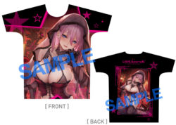 fig_0001524 【2次】LOVE ADDICTION フルグラフィックTシャツ みちきんぐ【Dark】 Lsize