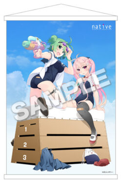 fig_0002278 好久水みどり＆ぴんく タペストリー
