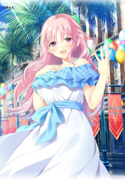 fig_0002290 あなたが選ぶ描きおろしグッズ企画 ハジラブ 桜子と大通りで B2タペストリー