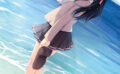 fig_0002295 フタマタ恋愛 学生時代、海で出会う F6キャンバスアート