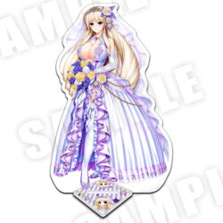 fig_0002529 ユニオリズム☆カルテット アクリル特大フィギュア シルヴェリアウェディング.ver2