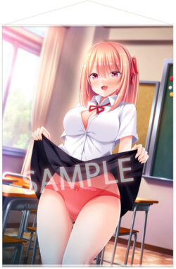 fig_0002680 ろむむ先生描き下ろし「ダキカノ」吾妻あさひ A1タペストリー