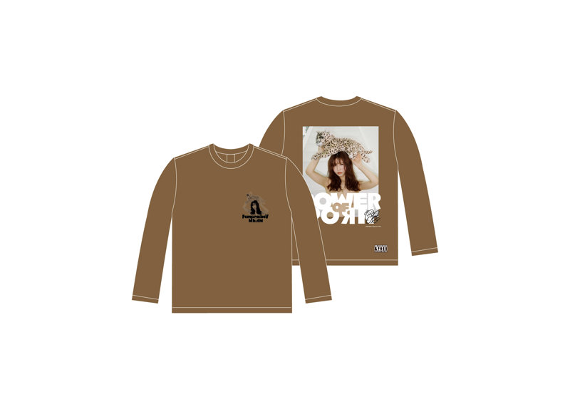 fig_0002796 【桜空もも】 Momo Sakura Long sleeve by MNKM ダークキャメル Mサイズ