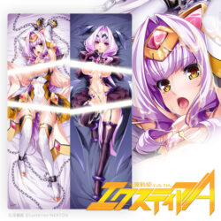 fig_0003374 「光翼戦姫エクスティアA」堕ちた光翼戦姫A エクスティア・マギカ＆リベレイターアザリン 抱き枕カバー