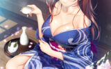 fig_0003399 ゆびさきコネクション 伊織とお酒と雪桜 B2タペストリー