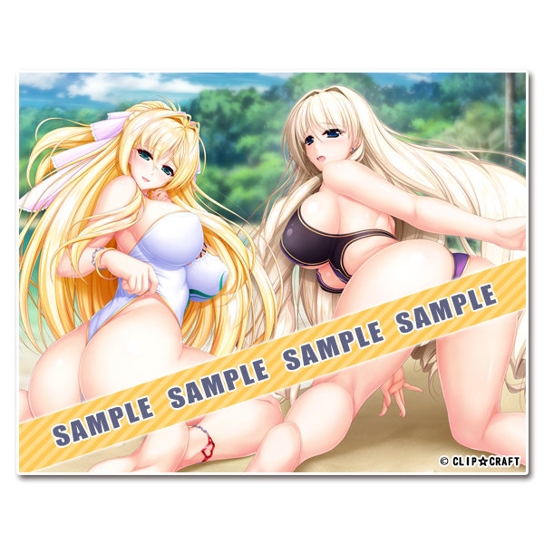 fig_0003477 ユニオリズム☆カルテット B2横タペストリー 水着コーデ ユリナ＆シルヴェリア