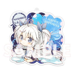 fig_25022117262511 【受注限定生産】さくら、もゆ。 ハッピーバースディ☆キーホルダー ましろ