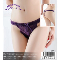 魅惑の穴あき ひもTバック 【li9366】