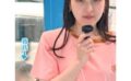 【スマホ推奨縦動画】オシャレカップルの彼女さん、マジックミラー号の中で100の質問中、いきなりデカチン即ハメしてみた。おとは(21)