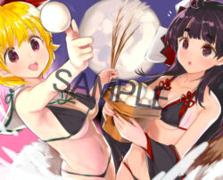 storeafi0002019 超昂大戦 16滅忍キクリ＆滅忍コテツ キャンバスアート