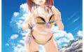 storeafi0002492 『この大空に翼を広げて』 基井あゆむ先生描き下ろし B2タペストリー 姫城 あげは