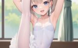 storeafi0036845vuy2ypr7 A4サイズ （高画質）ポスター オリジナル アニメ キャラ 同人 水着
