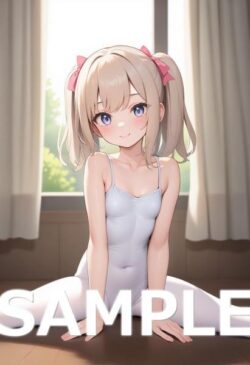 storeafi003685vmekbiism A4サイズ （高画質）ポスター オリジナル アニメ キャラ 同人 水着