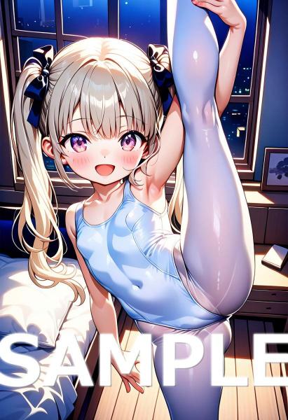 storeafi003689cgbhkig8t A4サイズ （高画質）ポスター オリジナル アニメ キャラ 同人 水着