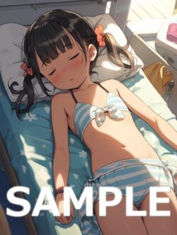 storeafi00368a4qwqlkplz A4サイズ （高画質）ポスター オリジナル アニメ キャラ 同人 水着