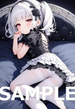 storeafi00368cpjmom8rb2 A4サイズ （高画質）ポスター オリジナル アニメ キャラ 同人 水着