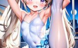 storeafi00368on16ahv410 A4サイズ （高画質）ポスター オリジナル アニメ キャラ 同人 水着