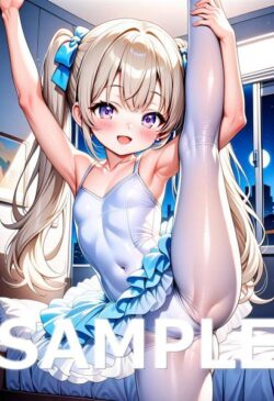 storeafi00368on16ahv410 A4サイズ （高画質）ポスター オリジナル アニメ キャラ 同人 水着