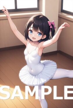 storeafi00368wlb311gw63 A4サイズ （高画質）ポスター オリジナル アニメ キャラ 同人 水着