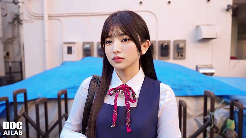 【AI×塩メスガキ】舐メ腐リ制服女子→生チ●ポ理解ラセ→中出シ完堕チ×4名 1枚目