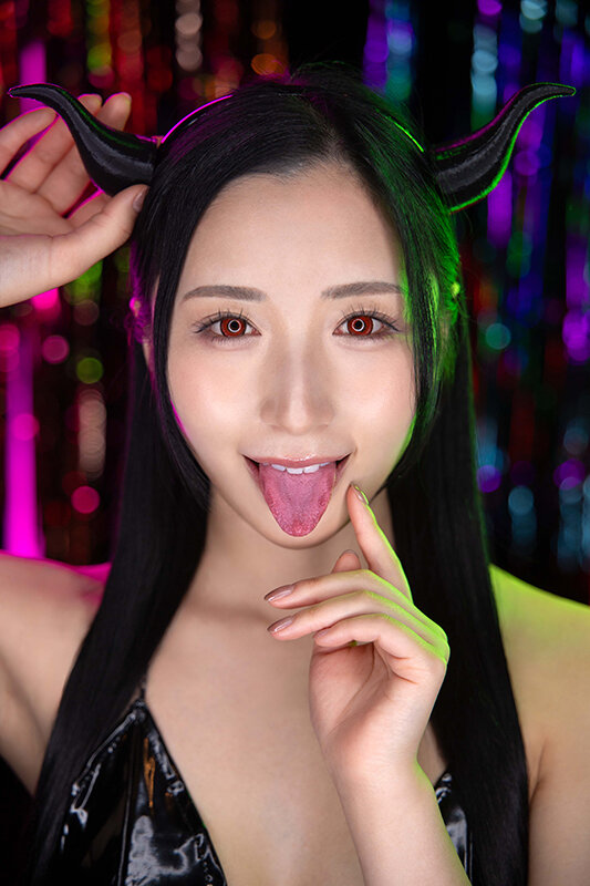 【VR】シン・顔面特化アングルVR ~サキュバス未奈が顔面至近距離でボクを’搾精イラマ’で射精管理する!! 北野未奈 3枚目