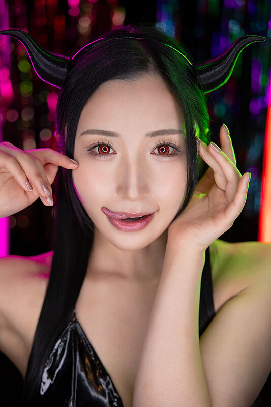 【VR】シン・顔面特化アングルVR ~サキュバス未奈が顔面至近距離でボクを’搾精イラマ’で射精管理する!! 北野未奈 5枚目