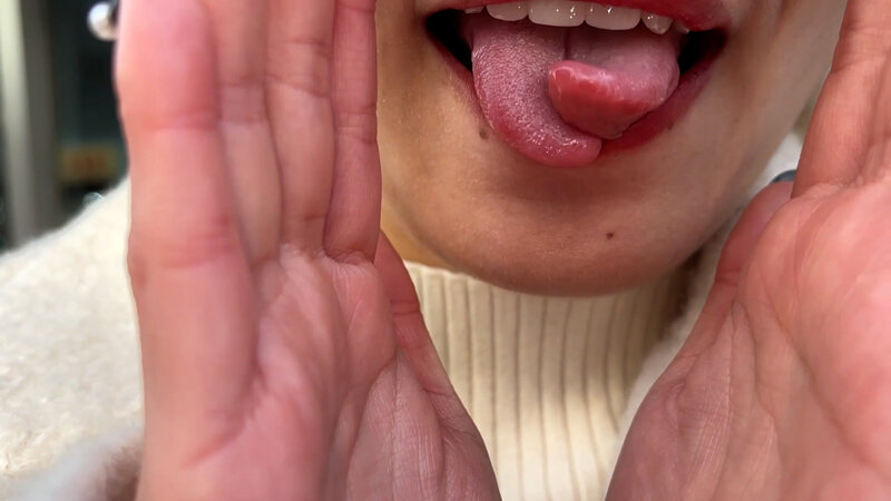 街角で声をかけて口内観察させてもらう 美容部員 はるのちゃん 3枚目